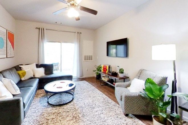 Living Room - The Ascent Apartments