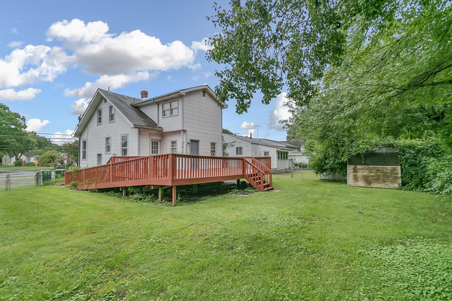 Back of house - 9038 Rhode Island Ave: 5 bedroom, 2 bath house close to public transportation