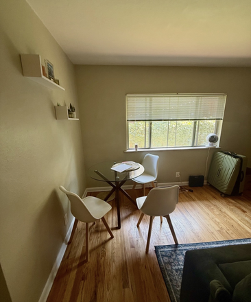 Very spacious living room and dining area. - Sublease Room in duplex near campus Duplex