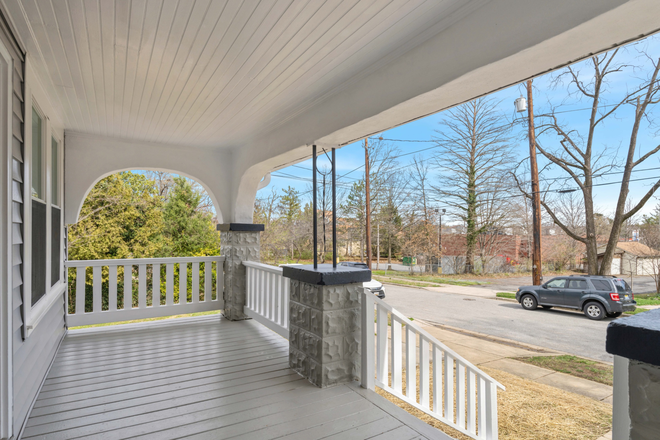Front Porch - 2 openings in our 4-bed, 3-bath house