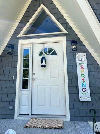 Front Door - 4 Bedroom House Open Floor Plan