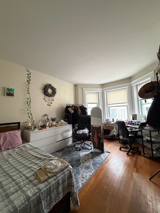 Bedroom - Room available from now until August 15 at 331 Huntington Avenue