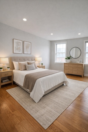 bedroom - Benefit Street spacious 4 bedrooms, 3 full bathrooms, split level apartment