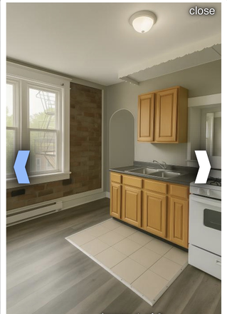 Kitchen/ living area - One bedroom on campus! Apartments