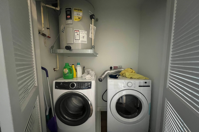 In-Unit washer and dryer - Tempo Apartments