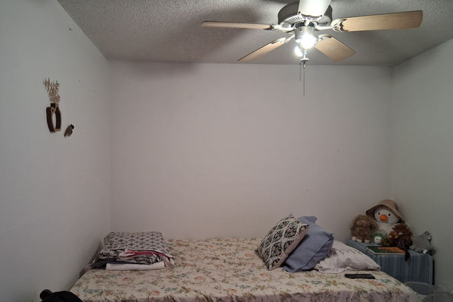 Bedroom of current tenant - The Alight