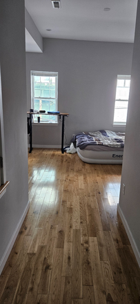 Bedroom - queen size bed for size reference - Spacious room with private bathroom in a 3bd 3 ba apartment close to Penn and Drexel