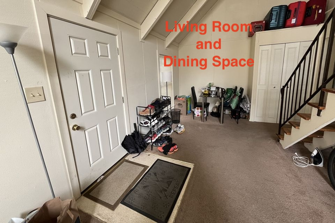 Living room and Dining Room - Puffton Village Apartments