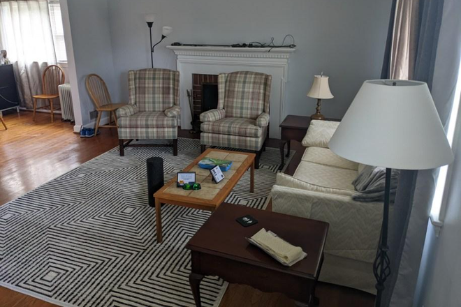 Living Room - Walking distance to UM. Close to shops, public transportation