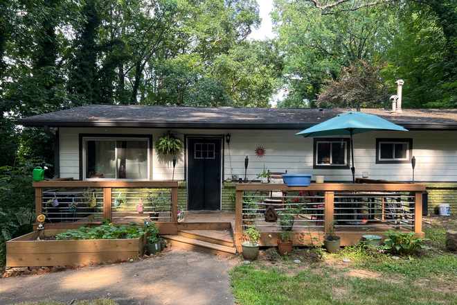 Back porch - House Close to Campus
