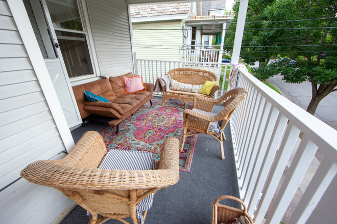Balcony - 60 Buell St. Apartments