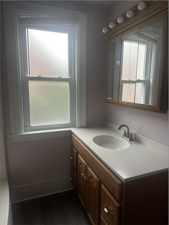 Pink Bathroom - 1 Bedroom on Nutting Ave, next to Fieldstone Duplex
