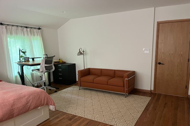 Desk & couch - Glen Echo Retreat House