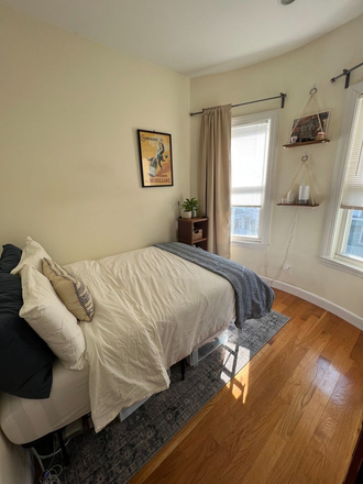 Bedroom - This is 1 bedroom in a 4 bedroom / 1 bath apartment in the Mission Hill neighborhood of Boston.