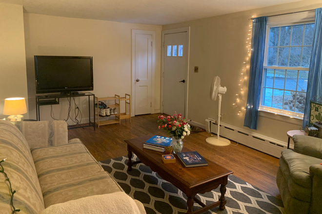living room - House with yard/patio/laundry 2 blocks from UMass, 1 room available in 4-bedroom