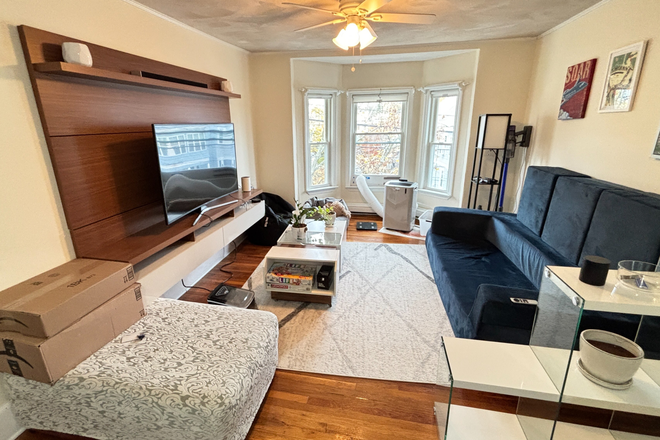 Living room - Fully Furnished South-Facing Bedroom with a View starting Jan 1, 2026 for a Semester or Full Year Duplex