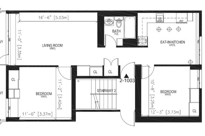 Floor plan - Apartment Close to Harvard Campuses