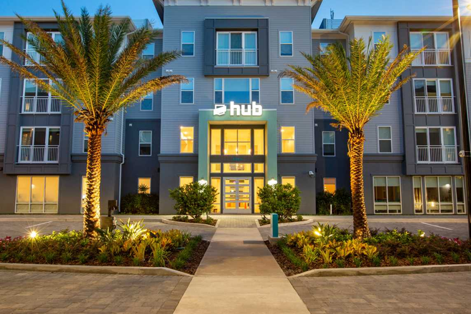 Entrance - 1 Bed/1 Bath in All-Girl Apartment at The Hub Orlando