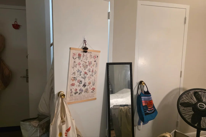Bedroom Closets - The Social North Charles, 2b1b, All Gender Welcome, with furniture Apartments