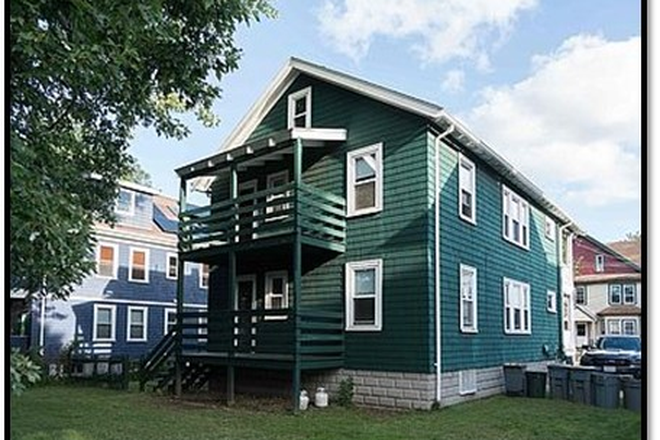 LARGE REAR PORCHES & BACK YARD - NO FEE. Beautiful 3 Bed/1 Bath, yard, parking. Quiet dead-end street. 1m to Harvard Sq. 1.4m to MIT. Apartments