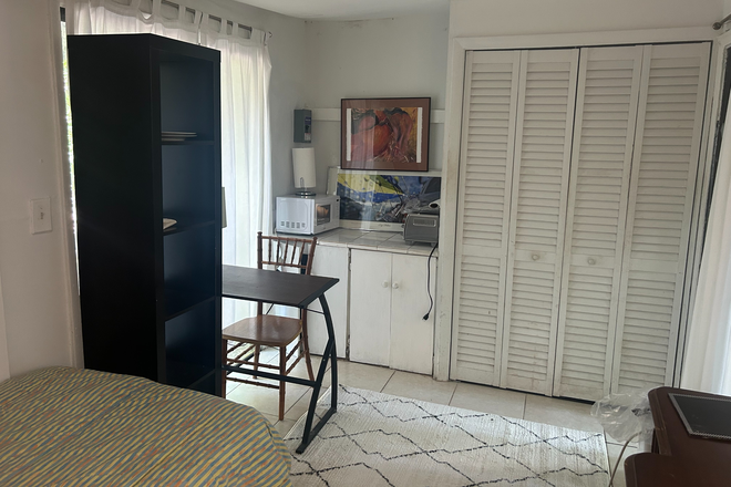 Food Prep and closet - Small 1 Room efficiency behind old Grove home