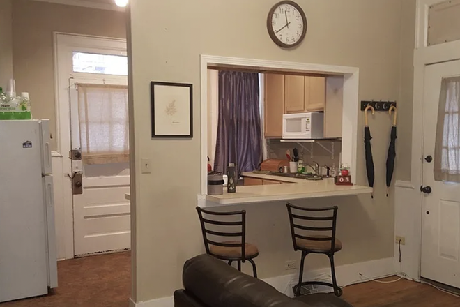 Living room and kitchen - 2 Bedroom Apartment Right Next to Foster Station, less than 10 min walk to campus