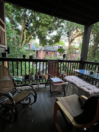 Porch - 1 Furnished Bedroom in a 5- Bedroom Low Rise Apartment