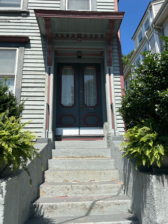 Front door - Sunny, large, two bedrooms, bathroom, full kitchen, office, laundry, with easy access to schools. Apartments