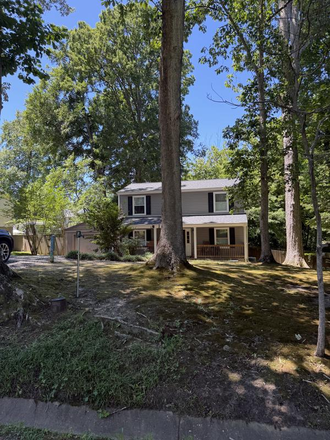 House Front - 2 BR Home w/ Office Loft. Large Deck & Fenced Yard - Pets Welcome.