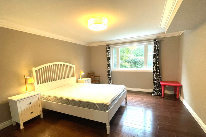 Bedroom A: $1,230 Private room with Double Sized Bed - Private room for female in a shared house at Lorne Park Road, Mississauga