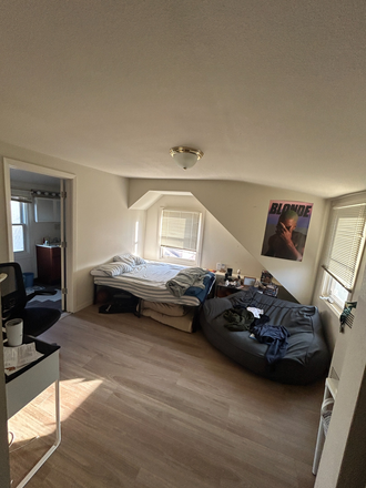 Master bedroom - Haste Street Apartment, 4B/2Bath, Close to campus -- Looking for Lease Takeover/Subletters