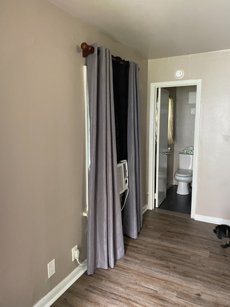 photo from the entrance - studio garage apartment in quiet neighborhood-University Oaks -one person