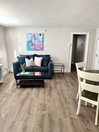 Living room - Furnished 1 Bedroom Apartment. Heat & Hot Water Included. Great Location!