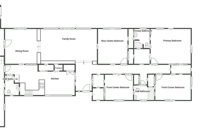 Schematic - Single Room, close to campus! (SPRING 2026) Apartments