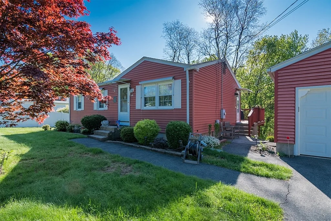 Outside View From Driveway - Quiet 3BR Ground-Floor Home in Florence — Heat & Utilities Included