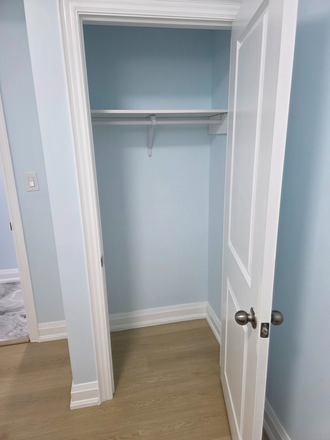 Closet - Private Furnished Room for Rent in a Newly Renovated Basement Duplex