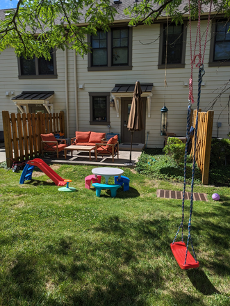 Patio - Summer sublet: Furnished 2 BR townhome for PU Faculty/Staff affiliate only-Stanworth Lane-Princeton