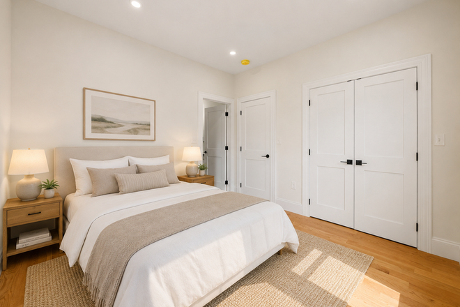 1 - Newly renovated 2 bed 2 bath 10/1 or 11/1 move in no fee parking $250
