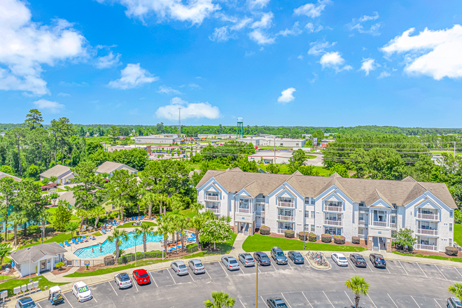 Aerial Conway - CampusWalk Apartments