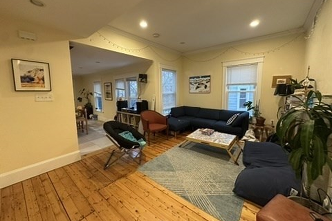 living room - LOCATION! HUGE 4 Bed / 2.5 Bath in Central Sq w/ LAUNDRY IN UNIT! Parking Options! Available 7/1/26 Apartments