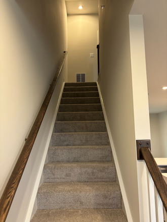 Steps to the Bedroom - Modern Student Rooms at 814 Watts St | Utilities + Wi-Fi Included Townhome