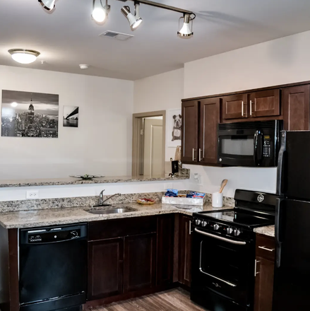 kitchen - willing to offer one-time incentives the academy on Charles Apartments