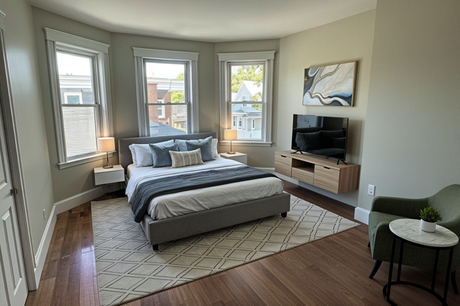 bedroom1 (virtually staged) - Spacious 4 Bed / 2 Bath w/ LAUNDRY IN UNIT!! Avail. 8/1/26!! Apartments