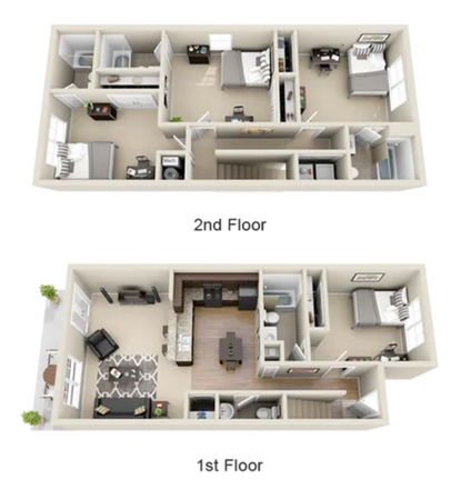 First floor bedroom available - Cottages on Lindberg