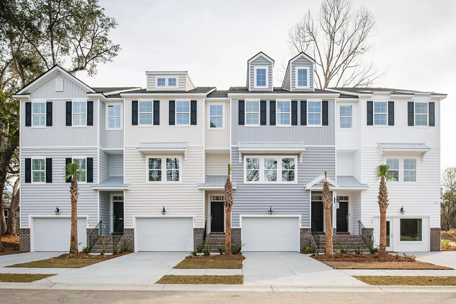 Front of the Townhome - 3 bedroom, 3.5 bathroom beautiful townhome in a luxury community, minutes from downtown.