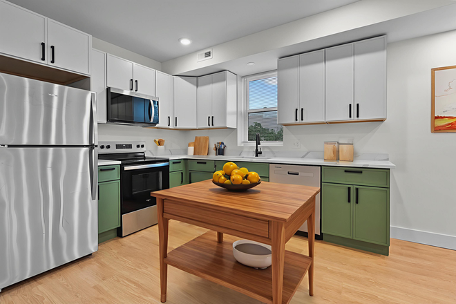 Dining room - 2200 E Fayette St #2 and #3 -This brand-new luxury residence offers 900+ sq ft of living space Apartments