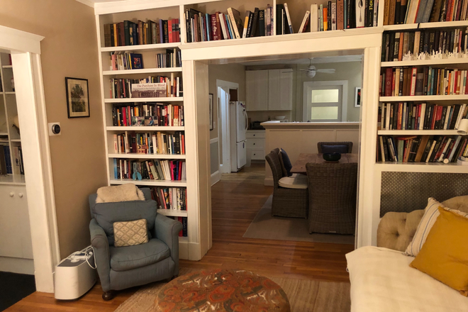 In Living Room looking into the Dining Room and the Kitchen beyond - Charming and convenient one bedroom w/office in quiet building Apartments