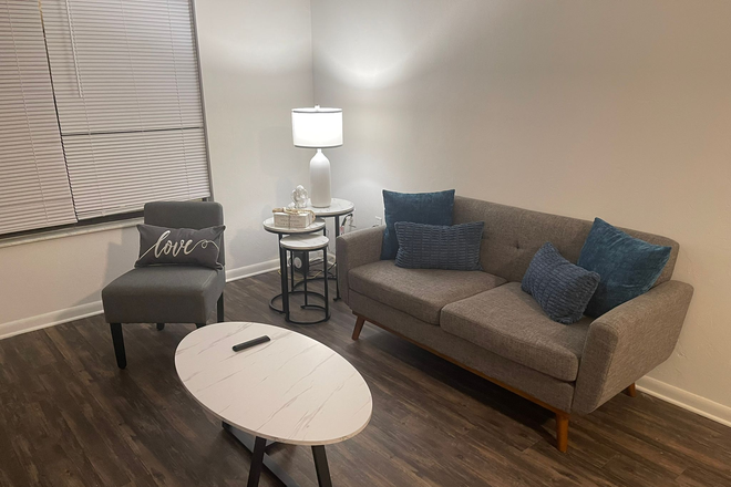 living room - Midtown apartment room $720 (Furnished)