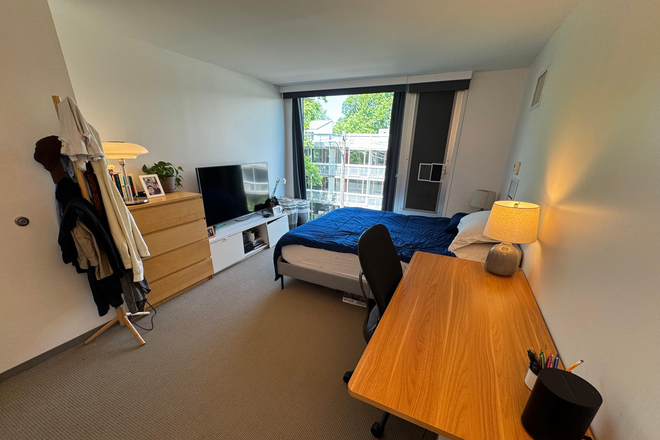 Bedroom - ? JULY SUBLET — Private Room in 2BR/1BA at 10 Akron Street, Cambridge – $1500 ?