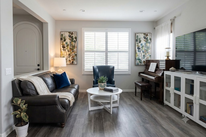 Living Room - Premium Shared 1B1B in Portola Springs | Resort Living w/UCI Alumni Condo